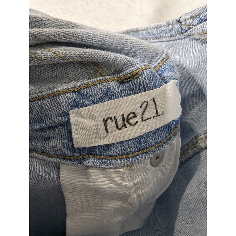 Womens Vanilla Star Distressed Overalls Denim Blue Size 5 - Picture 9 of 16